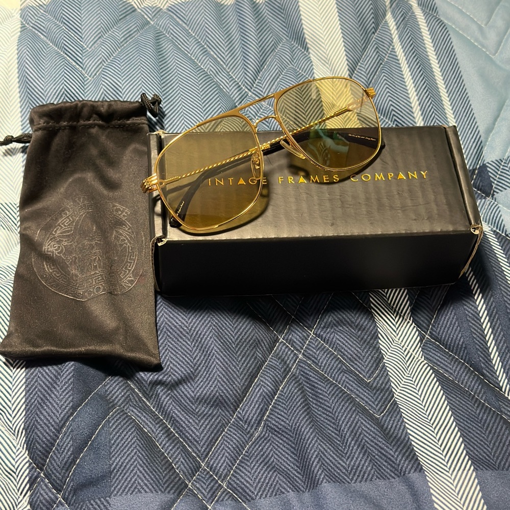 Vintage Frames SNATCH SIGNATURE SERIES 18KT GOLD